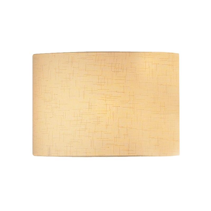 Dar Avenue 40cm Diameter Cream Linen Drum Floor / Table Lamp Shade