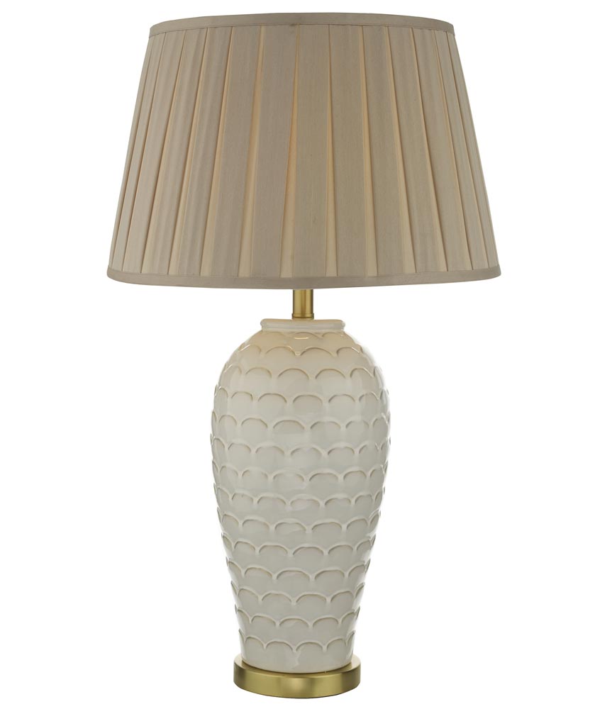 textured lamp base