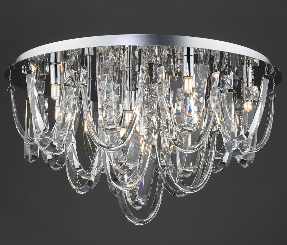 Crystal Ceiling Lights - Stunning Crystal Lighting for Ceilings