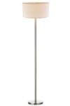 Dar Tuscan Modern 1 Light Floor Lamp Base Only Satin Chrome