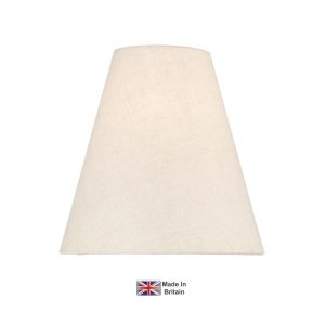 Hicks optional 165mm conical lamp shade in natural linen