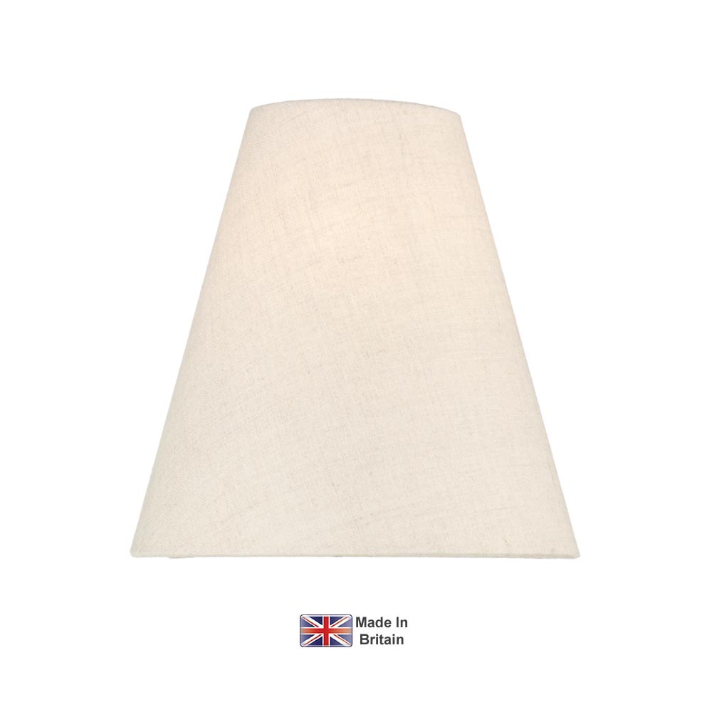 David Hunt Hicks Optional 165mm Conical Lamp Shade Natural Linen