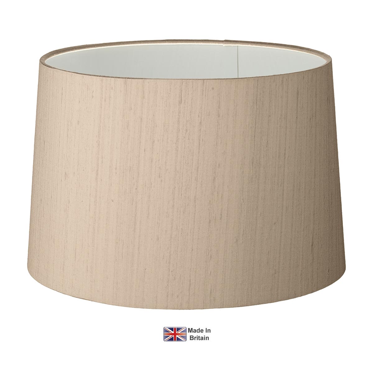 David Hunt Tapered Drum Bespoke 40cm Silk Lamp Shade Colour Choice