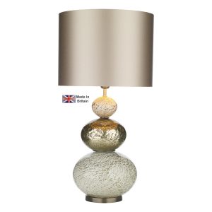 Boavista 1 light gold volcanic ceramic table lamp main image