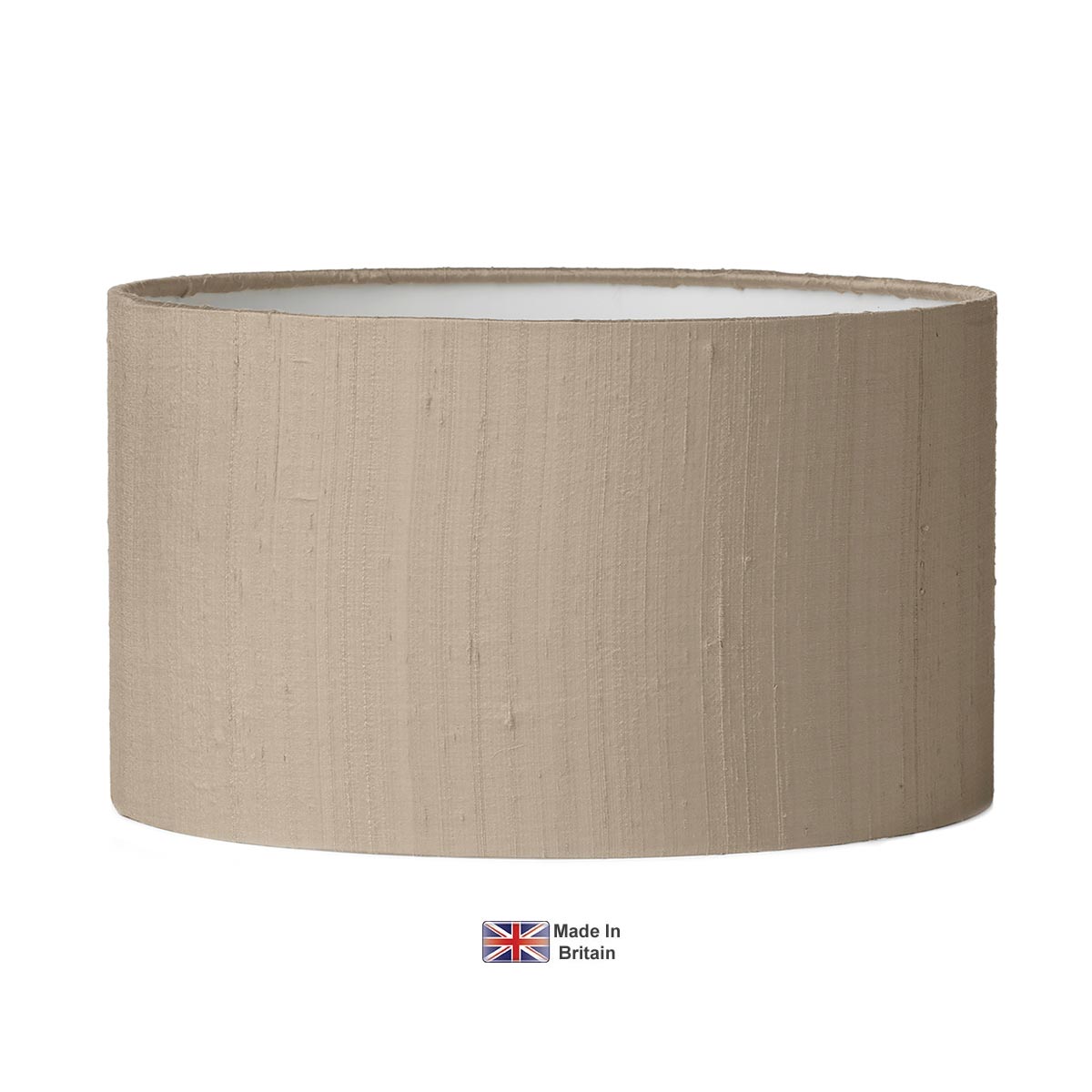 David Hunt Caiman Bespoke 40cm Drum Lamp Shade Two Tone Colours