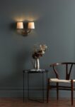 David Hunt Earl Handmade 2 Lamp Timeless Wall Light Antique Brass