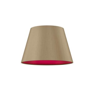 David Hunt Empire silk 20cm two-tone lamp shade choice of colours
