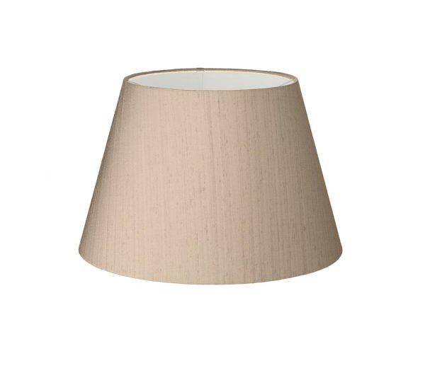 David Hunt Empire silk 25cm tapered lamp shade choice of colours