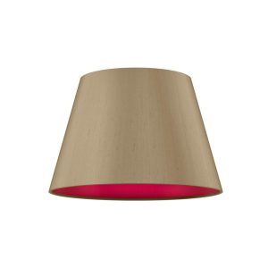 David Hunt Empire silk 25cm two-tone lamp shade choice of colours