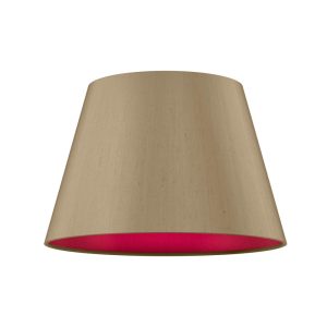 David Hunt Empire silk 30cm two-tone lamp shade choice of colours