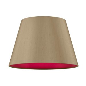 David Hunt Empire silk 35cm two-tone lamp shade choice of colours