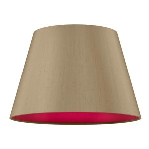 David Hunt Empire silk 40cm two-tone lamp shade choice of colours