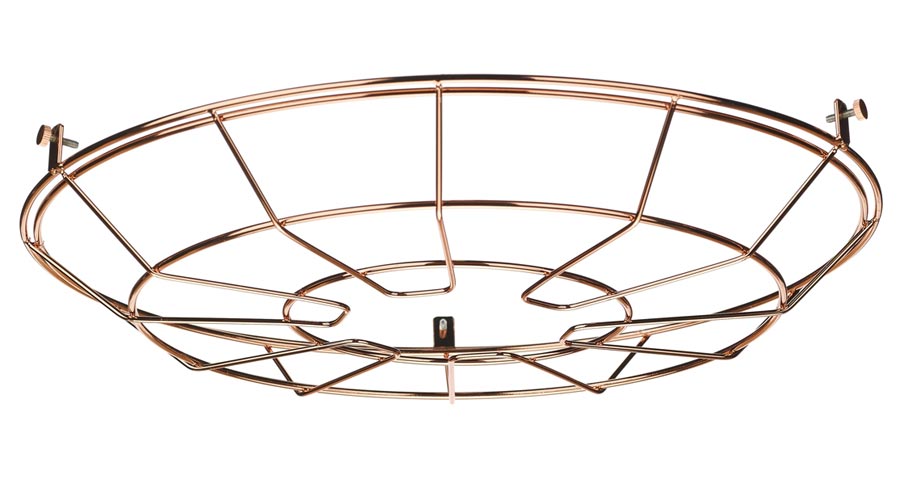 David Hunt Reclamation Pendant Cage Frame Copper