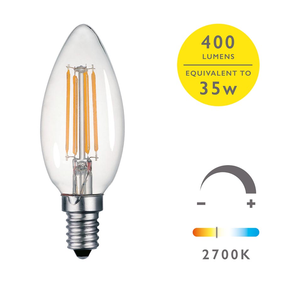 E14 led 400 shop lumen