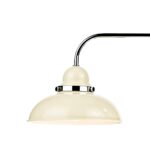 Dar Dynamo Cream 3 Light Bar Pendant Chrome Detail