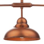 Dar Dynamo 3 Light Bar Pendant Antique Copper