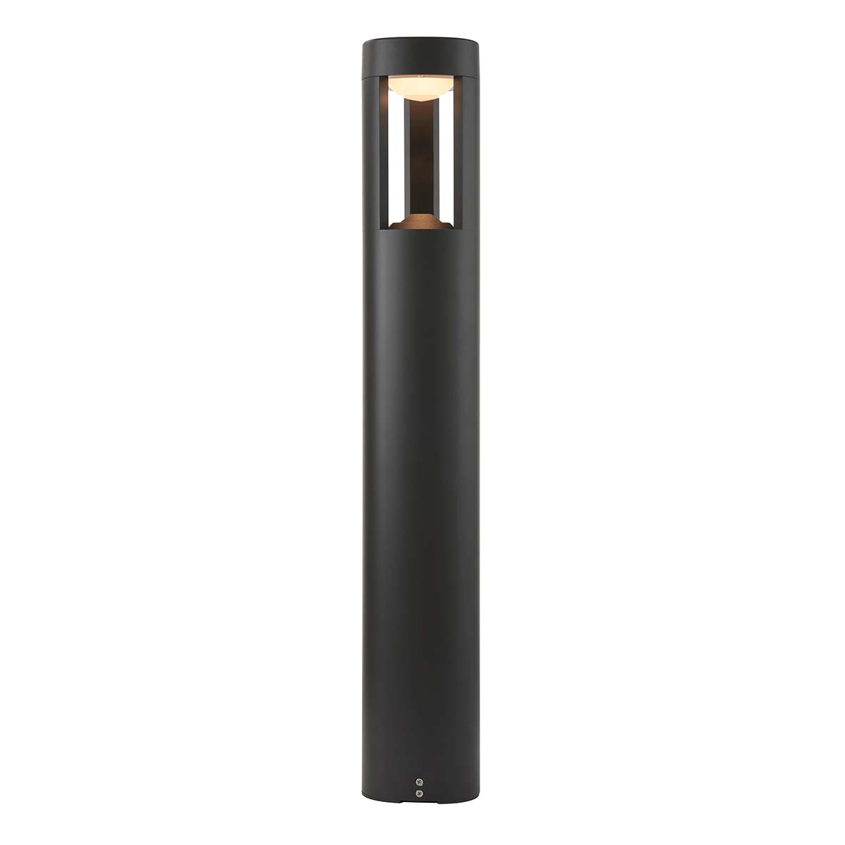 Tribeca LED 80cm Triangular Outdoor Bollard Light Matt Grey IP54