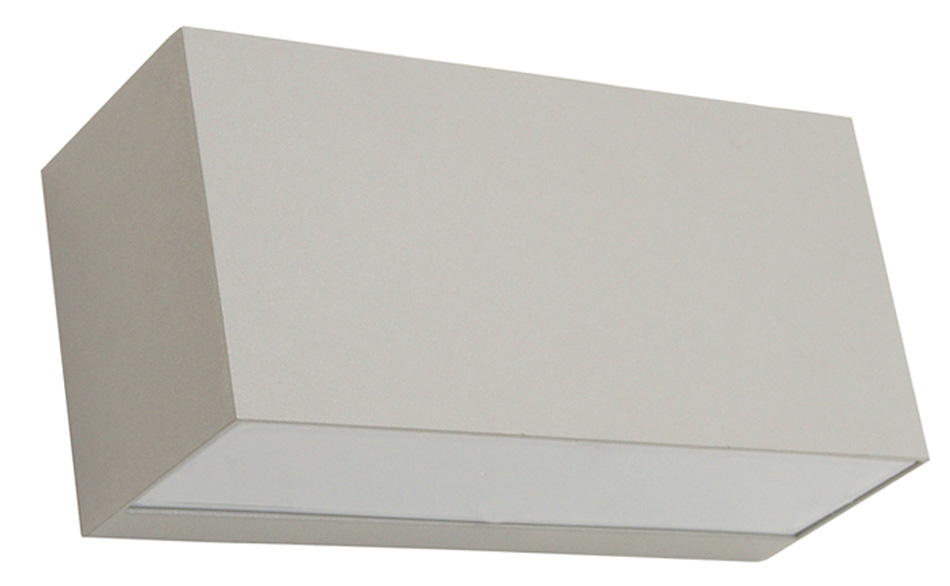 Norlys Asker Up & Down Outdoor Wall Light Box Aluminium IP54