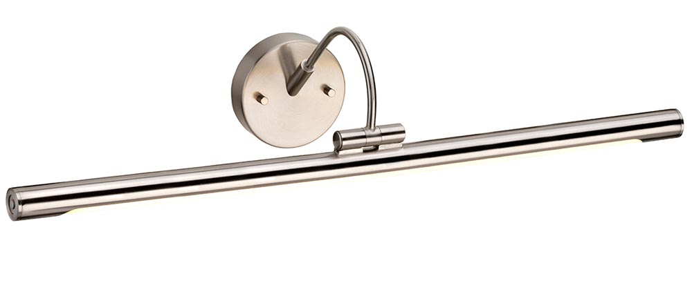 Elstead Alton Large LED Picture Light Brushed Nickel