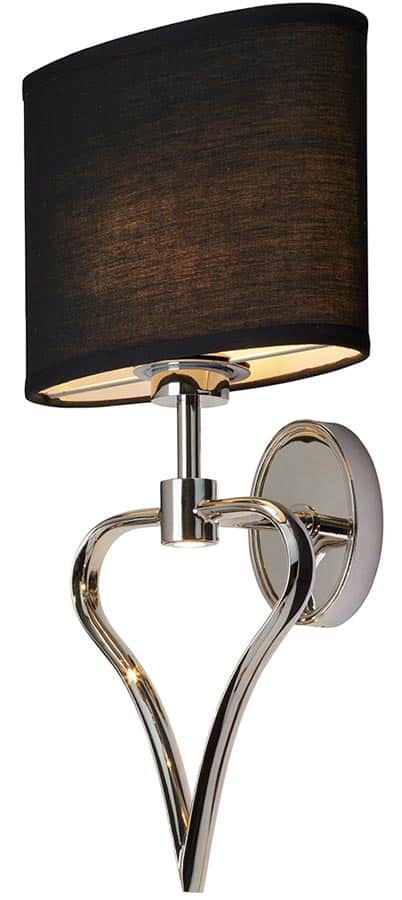 Elstead Falmouth 2 LED Chrome Bathroom Wall Light