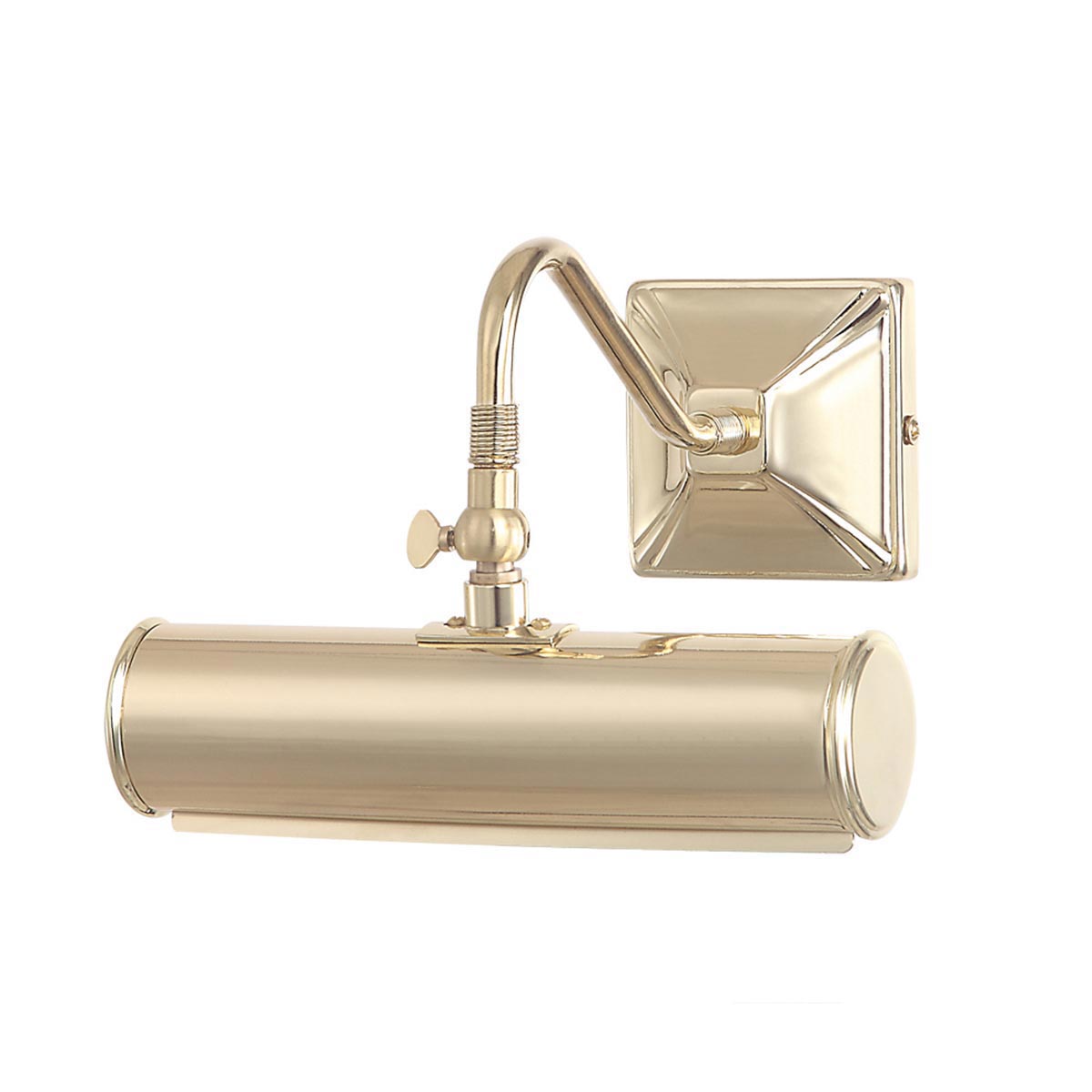 Elstead Traditional 19cm Small Adjustable Picture Light Polished Brass