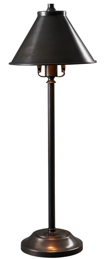 Elstead Provence 1 Light Stick Table Lamp Old Bronze