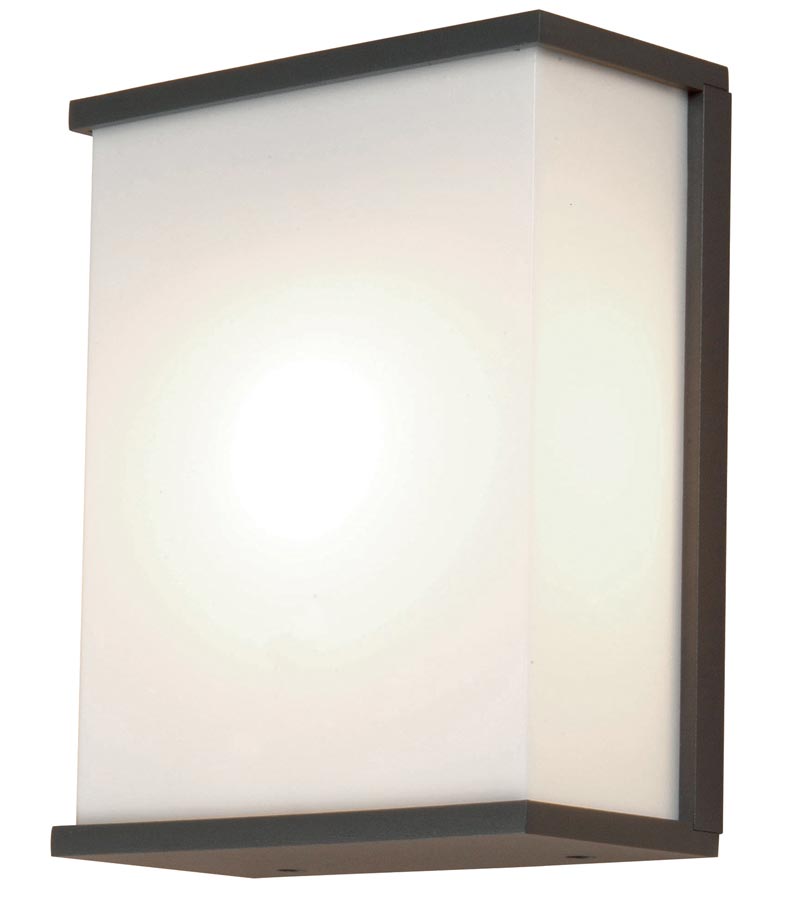 Elstead Torsten 2 Light Tall Outdoor Wall Light Dark Grey