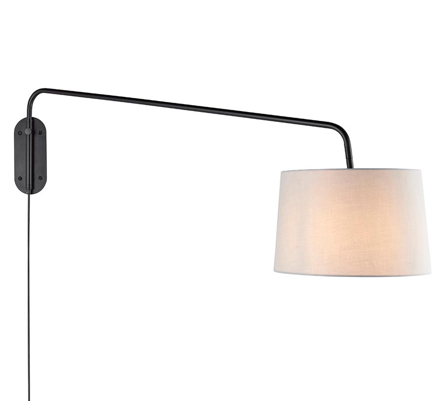 swivel arm wall light