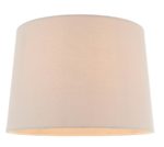 Mia Lined 14" Natural Linen Medium Table Lamp Shade