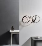 Endon Synergy Dimmable LED 50cm Pendant Ceiling Light Coffee