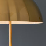 Endon Nova Contemporary 1 Light Floor Lamp Standard Antique Brass