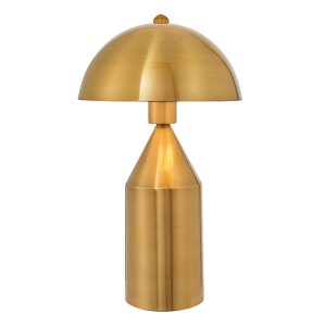 Nova contemporary table lamp antique brass main image