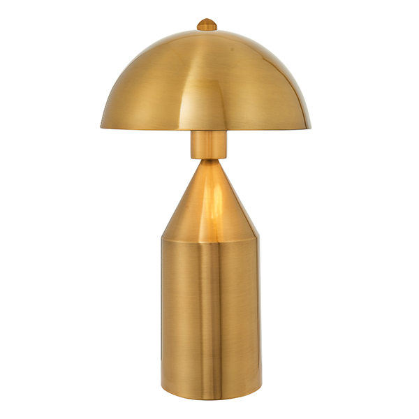 Endon Nova Contemporary 1 Light Table Lamp Antique Brass