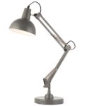 Endon Marshall Adjustable Angle Desk Table Lamp Slate Grey