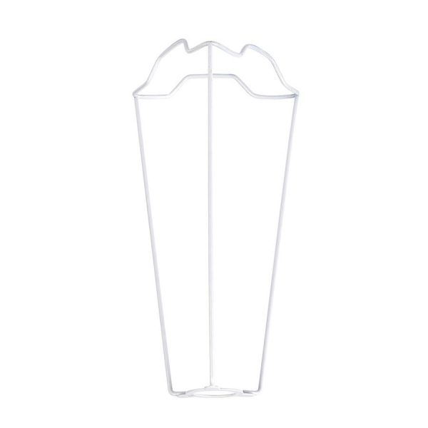 Shade Carrier 9 inch E27 & B22 Lamp Holders White