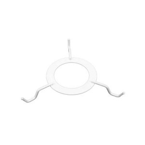 Duplex spider for pendant lamp shades fitted with a duplex ring for use with ES lamp holders.