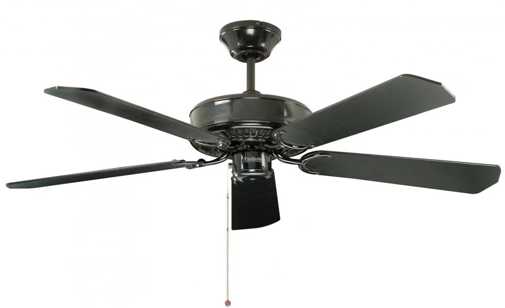 Fantasia Classic 52″ Ceiling Fan Without Light Gloss Black