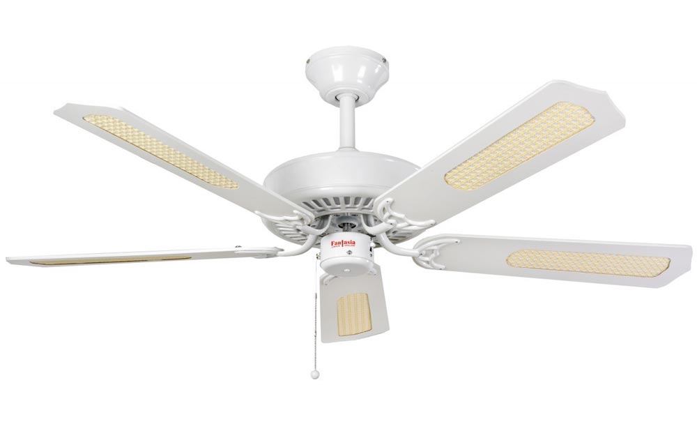 Fantasia Classic 52″ Ceiling Fan Without Light Gloss White