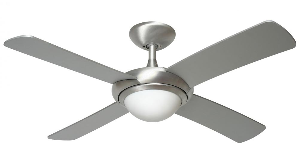 Fantasia Orion 44″ Remote Ceiling Fan Light Brushed Aluminium