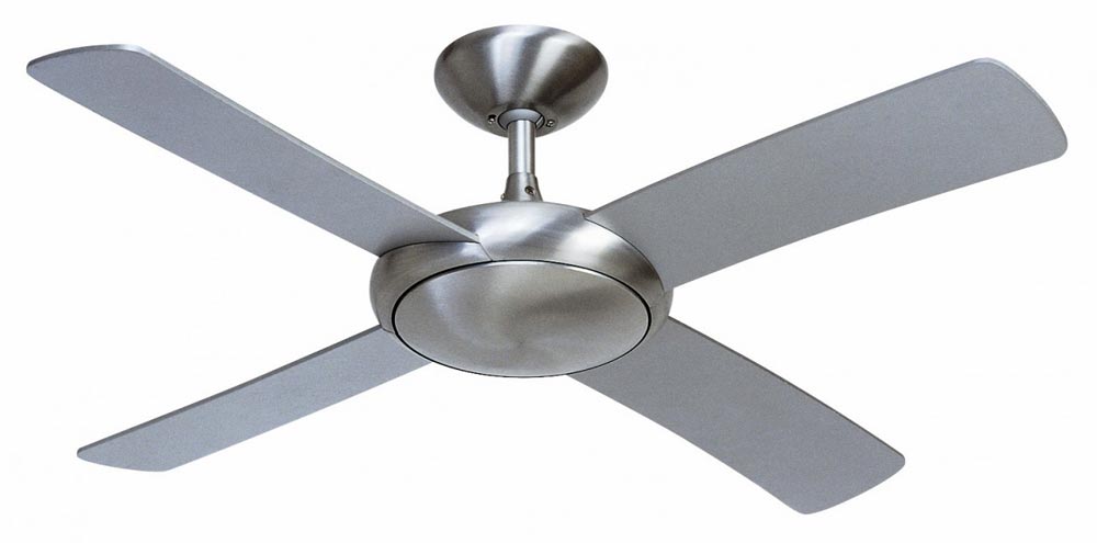 Fantasia Orion 44″ Remote Ceiling Fan Brushed Aluminium