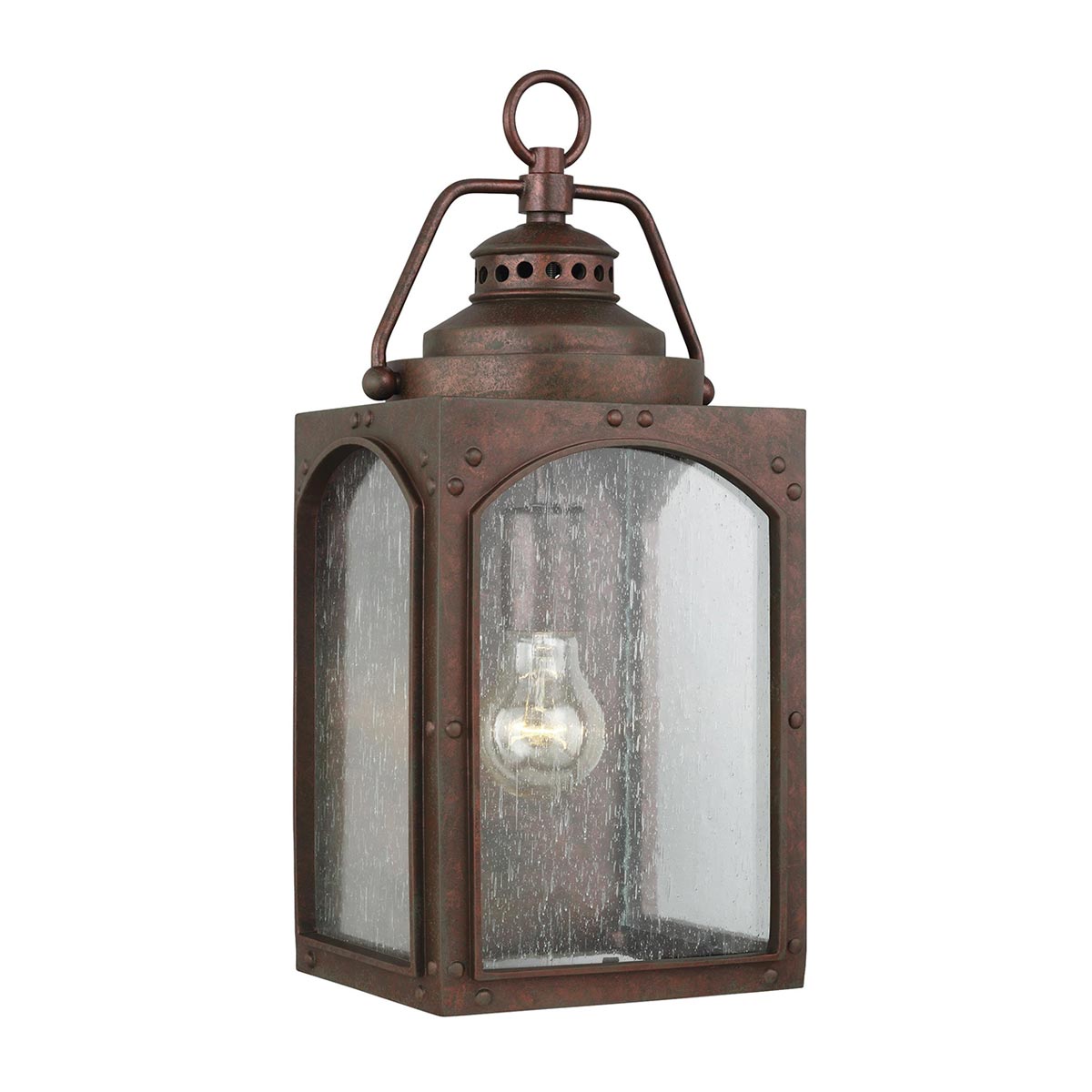 Feiss Randhurst Medium 1 Light Copper Oxide Finish Outdoor Wall Lantern