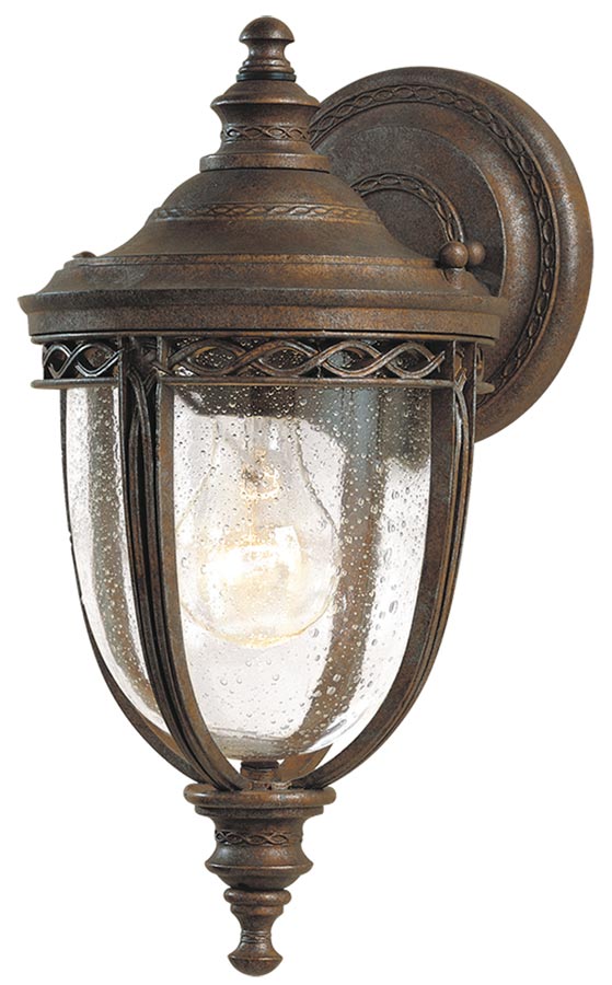 Feiss English Bridle 1 Light Small Outdoor Wall Lantern British Bronze