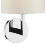 Dar Ferrara Polished Chrome Wall Light Fitting Only