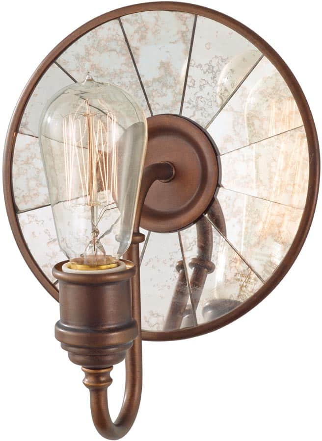 Feiss Urban Renewal Period Wall Light Urban School House Style