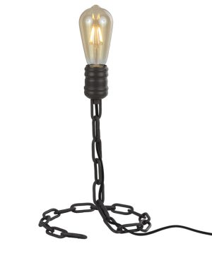 Franklite TL994 single light table lamp antique finish ironwork