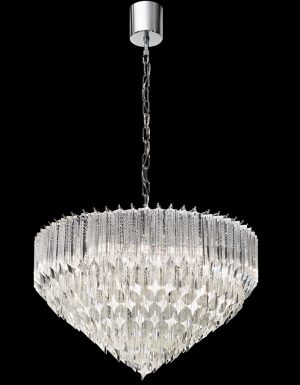 Franklite FL2266/6 Valentina 6 light Italian crystal pendant ceiling light