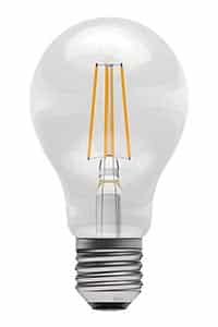 Image of E27 GLS bulb on white background