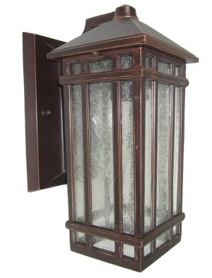 Chedworth 1 light outdoor wall lantern old bronze