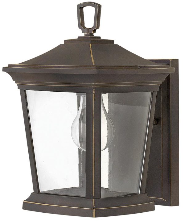 Hinkley Bromley 1 Light Small Outdoor Wall Lantern Oil Rubbed Bronze