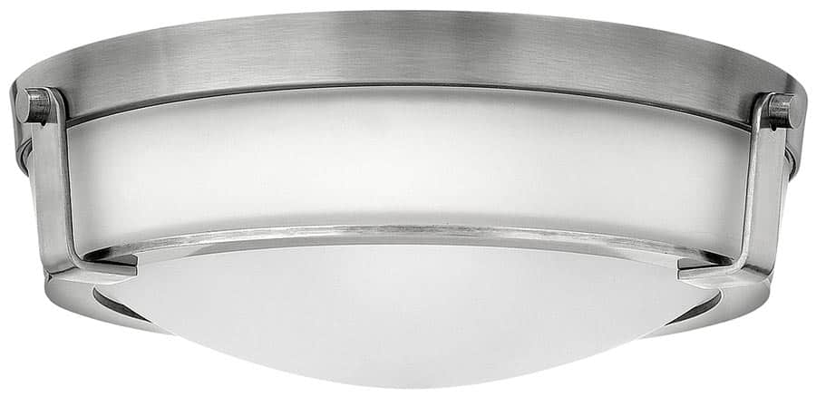 Hinkley Hathaway 3 Light Flush Mount Ceiling Light Antique Nickel